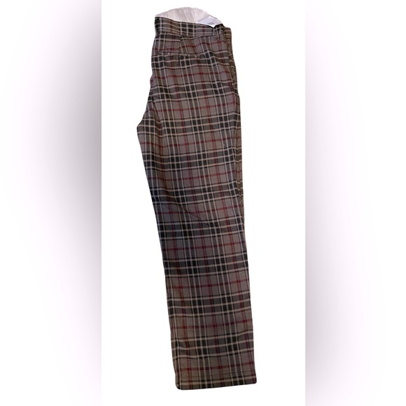 MENS forever 21 Dress pants checkered brown - Picture 1 of 5
